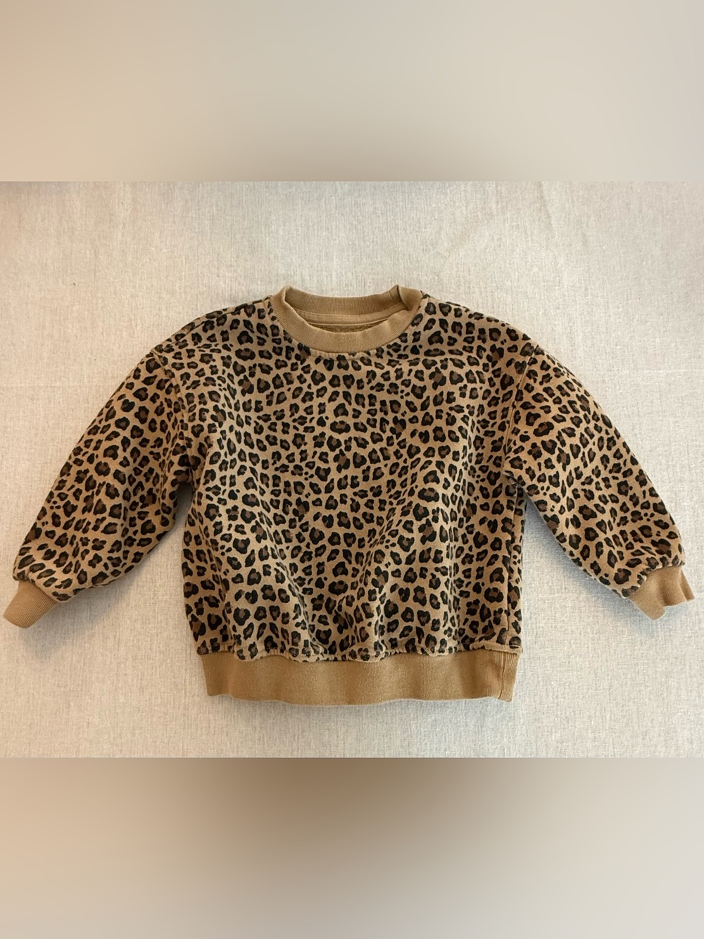 Gap Kids Leopard-Print Sweatshirt